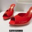Christian Louboutin Heel 8.5cm/10cm Me Dolly Mules in Patent leather Red 2024