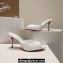 Christian Louboutin Heel 8.5cm/10cm Me Dolly Mules in Patent leather White 2024