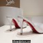 Christian Louboutin Heel 8.5cm/10cm Me Dolly Mules in Patent leather White 2024