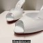Christian Louboutin Heel 8.5cm/10cm Me Dolly Mules in Patent leather White 2024