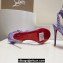 Christian Louboutin Heel 10cm Mafaldina Spikes Leather Sandals Lilac 2024