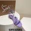 Christian Louboutin Heel 1.5cm Mafaldina Spikes Leather Sandals Lilac 2024