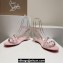 Christian Louboutin Heel 1.5cm Mafaldina Spikes Leather Sandals Pink 2024