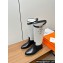 Hermes Honey boots in calfskin and canvas 2024