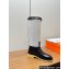 Hermes Honey boots in calfskin and canvas 2024