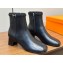 Hermes Heel 4.5cm Imperial 50 ankle boots in calfskin Black 2024