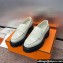 Hermes Heel 4.5cm Ivy loafers in calfskin White 2024