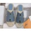 Hermes Antigua espadrilles in Epsom Calfskin Baby Blue 2024