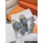 Hermes Antigua espadrilles in Epsom Calfskin Baby Blue 2024