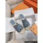 Hermes Antigua espadrilles in Epsom Calfskin Baby Blue 2024