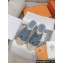 Hermes Antigua espadrilles in Epsom Calfskin Baby Blue 2024