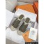 Hermes Antigua espadrilles in Epsom Calfskin Gray 2024