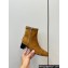 Hermes Heel 4.5cm Hommage ankle boots in Suede calfskin Brown 2024