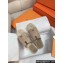 Hermes Antigua espadrilles in suede goatskin Camel 2024