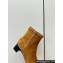 Hermes Heel 4.5cm Hommage ankle boots in Suede calfskin Brown 2024