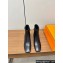 Hermes Heel 4.5cm Hommage ankle boots in calfskin Black 2024