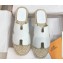 Hermes Antigua espadrilles in Calfskin White 2024