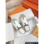Hermes Antigua espadrilles in Calfskin White 2024
