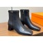 Hermes Heel 4.5cm Hommage ankle boots in calfskin Black 2024