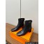 Hermes Heel 4.5cm Hommage ankle boots in calfskin Black 2024