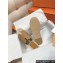 Hermes Antigua espadrilles in Calfskin Brown 02 2024