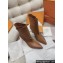 Hermes Heel 9cm Hanae ankle boots in Suede Goatskin Calfskin Brown 2024