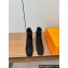 Hermes Heel 4.5cm Hommage ankle boots in Suede calfskin Black 2024