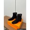 Hermes Heel 4.5cm Hommage ankle boots in Suede calfskin Black 2024
