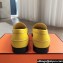 Hermes Kennedy loafers in supple calfskin Yellow with "H" cut-out detail 2024