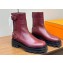 Hermes Heel 4.5cm Jaimy ankle boots in calfskin Burgundy 2024