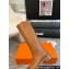 Hermes Heel 4.5cm Horse boots in calfskin Brown 2024