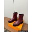Hermes Heel 4.5cm Jaimy ankle boots in calfskin Burgundy 2024