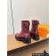 Hermes Heel 4.5cm Jaimy ankle boots in calfskin Burgundy 2024