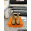 Hermes Heel 4.5cm Findlay ankle boots in Suede Goatskin Brown 2024