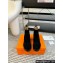 Hermes Heel 4.5cm Findlay ankle boots in Suede Goatskin Black 2024