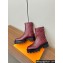 Hermes Heel 4.5cm Jaimy ankle boots in calfskin Burgundy 2024