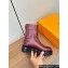 Hermes Heel 4.5cm Jaimy ankle boots in calfskin Burgundy 2024