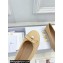 Dior Ballet Flats in Cannage Raffia Beige 2024