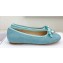Dior Ballet Flats in Cannage Raffia Blue 2024