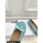 Dior Ballet Flats in Cannage Raffia Blue 2024