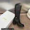 Dior Heel 7cm 30 Montaigne High Boots in Calfskin Black 2024
