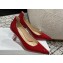 Dior Heel 7.5cm Tribales Pumps in Patent Calfskin Red 2024