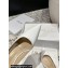 Dior Heel 7.5cm Tribales Pumps in Patent Calfskin White 2024
