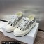 Dior Walk'n'Dior Platform Women/Men Sneakers in Embroidered Cotton with White/Black Miss Dior Allover Motif 2024