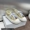 Dior Walk'n'Dior Platform Women/Men Sneakers in Natural Raffia-Effect Cotton Embroidered with Dior Oblique Motif 2024