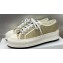 Dior Walk'n'Dior Platform Women/Men Sneakers in Natural Raffia-Effect Cotton Embroidered with Dior Oblique Motif 2024