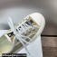 Dior Walk'n'Dior Platform Women/Men Sneakers in Natural Raffia-Effect Cotton Embroidered with Dior Oblique Motif 2024