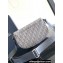 Dior Saddle Messenger Bag in Deep Gray Dior Oblique Jacquard and Deep Gray Grained Calfskin 2024