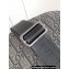 Dior Saddle Messenger Bag in Deep Gray Dior Oblique Jacquard and Deep Gray Grained Calfskin 2024