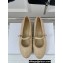 Dior Ballet Flats with Strap in Quilted Cannage Calfskin Beige 2024